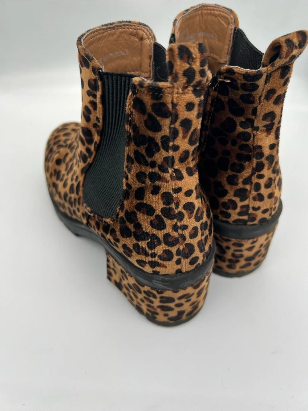 Seven women’s Leopard Print Chelsea Ankle Boots